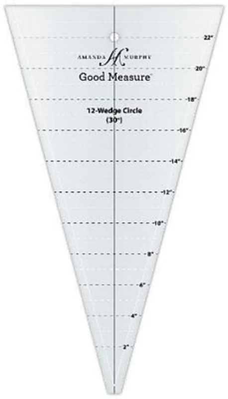 Good Measure: 12 Wedge Circle 30 Degree