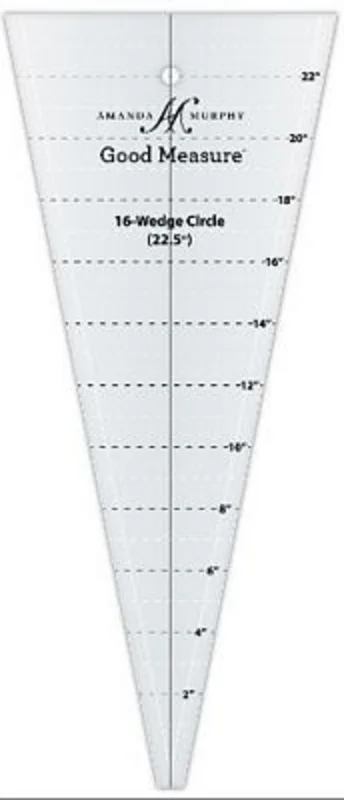 Good Measure: 16 Wedge Circle 22.5 Degree