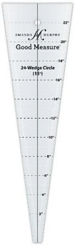 Good Measure: 24 Wedge Circle 15 Degree