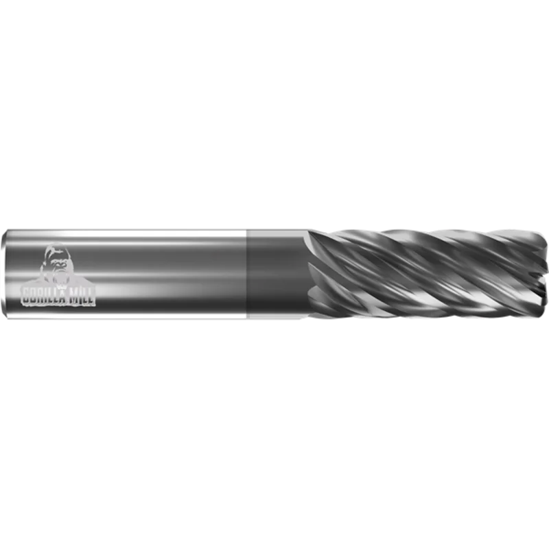 Gorilla 7 Flute Radius, WTF & GMS Coated End Mills, Inch, Super Bitchin' Performance - Ferrous, Made in USA