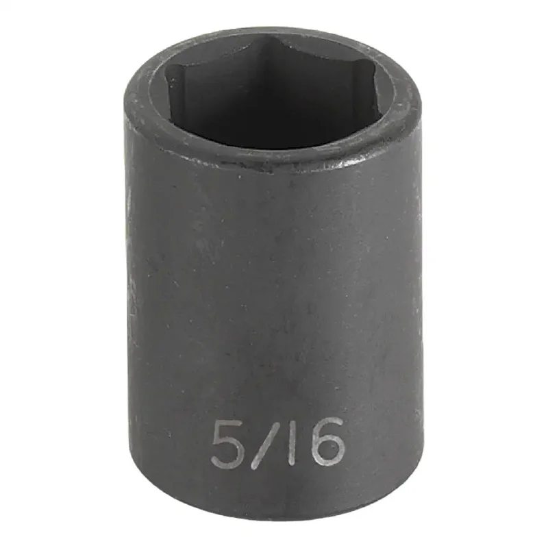GP 1/2" Drive SAE Impact Socket, Standard Length, 6-Pnt (Ea.)