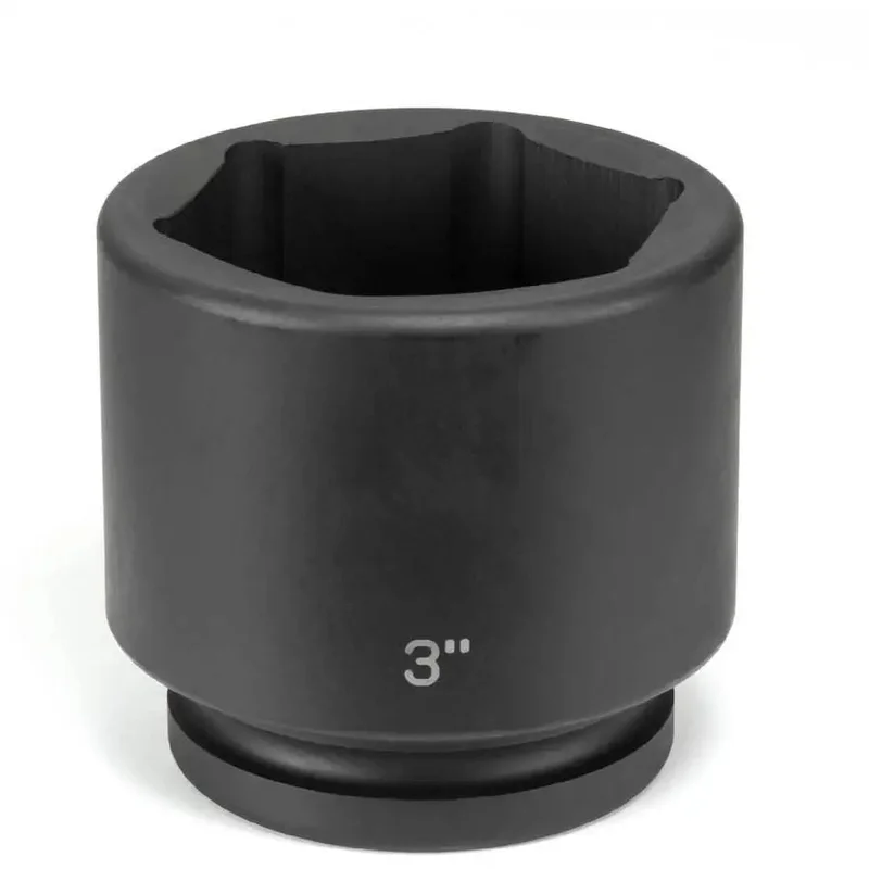 GP 1" Drive Metric Standard Impact Socket, 6 Point (Ea.)