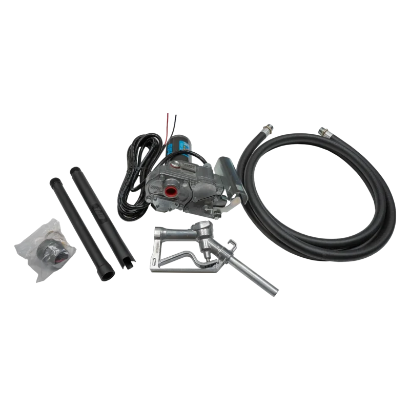 GPI 12V 15 GPM Fuel Transfer Pump - Manual Nozzle
