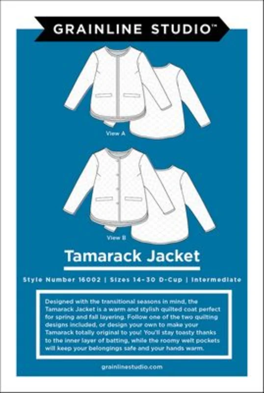 Grainline Studio: Tamarack Jacket (sizes 1430)