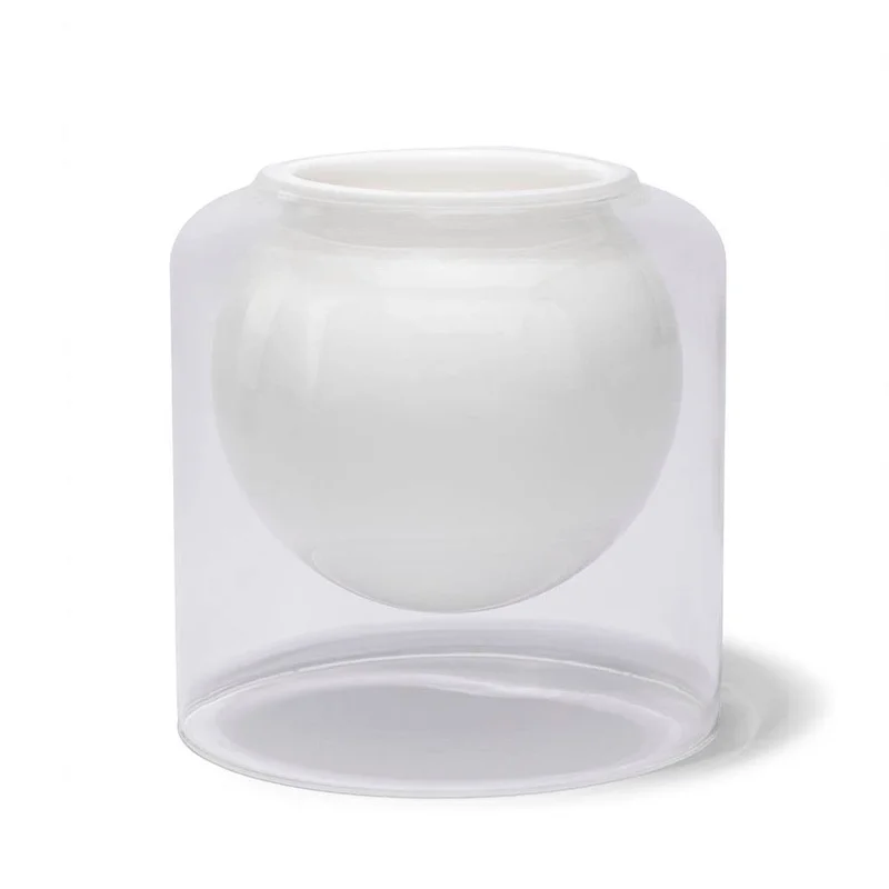 Grand White Luna Candle, Waxing Moon