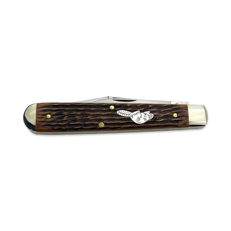 Great Eastern Cutlery 871223 - Tidioute Cutlery English Jack Jigged Brazilian Cherry Wood