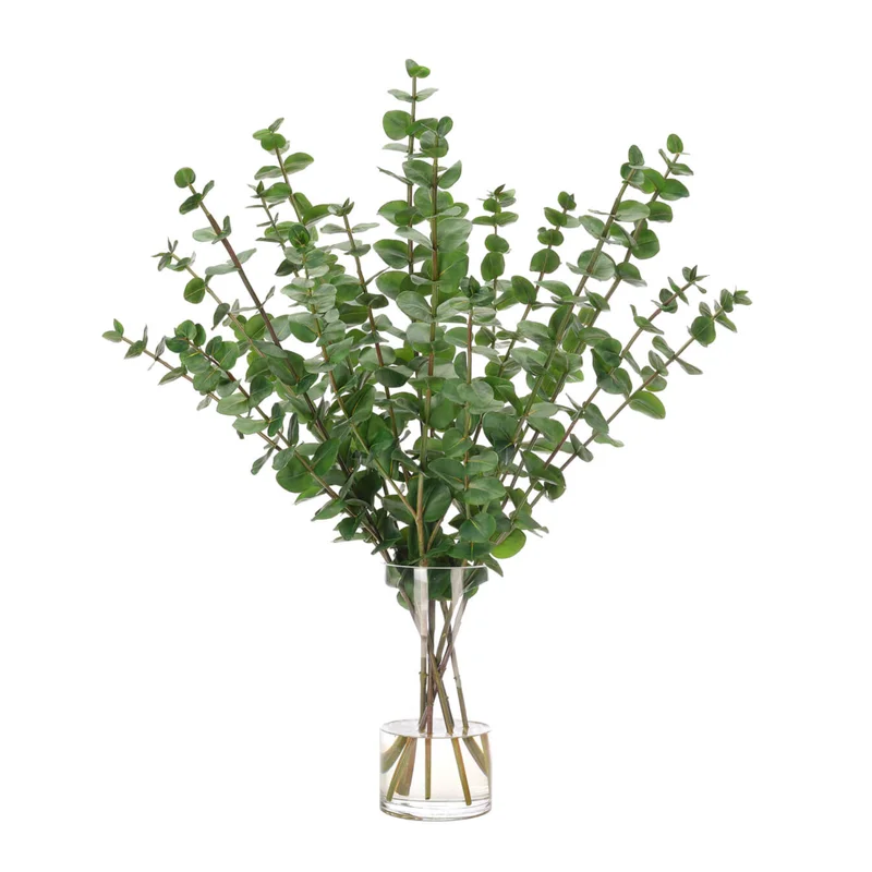 Green Eucalyptus, Faux Watergarden, 33"