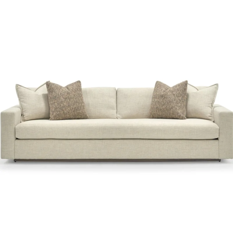 Gregoire 110" XL Sofa, Ariduvet Teint-Ivory