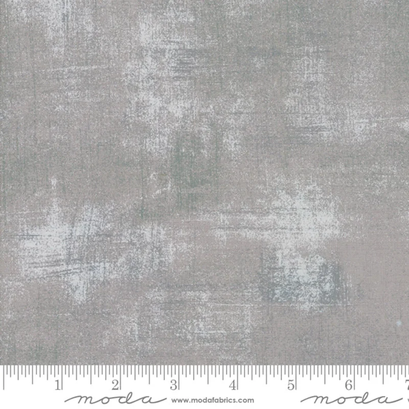 Grunge Basics: Silver (1/4 Yard)