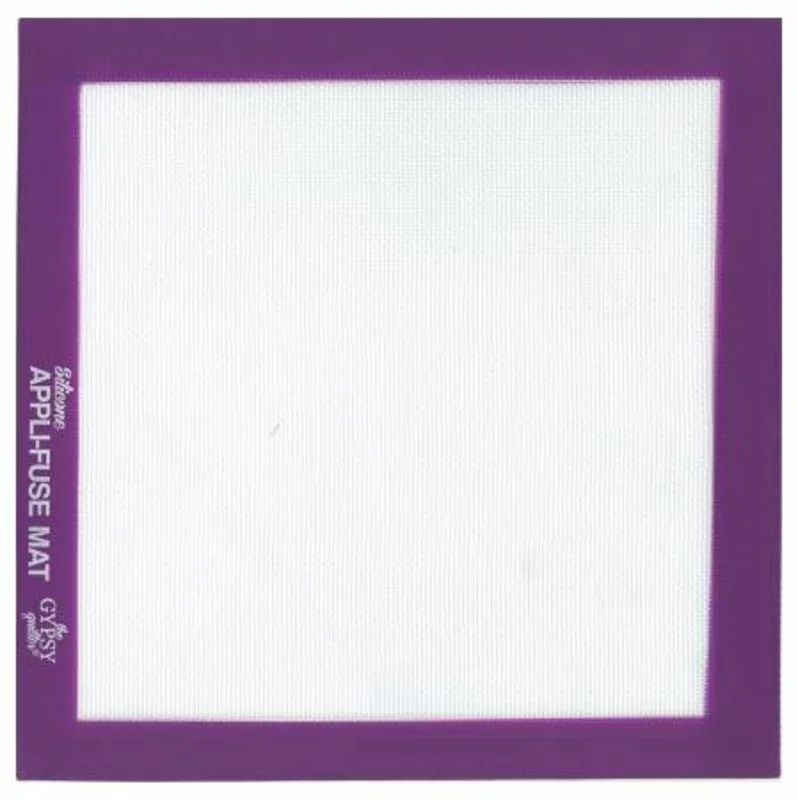 Gypsy Quilter: Silicone Appli-Fuse Mat 12in x 12in