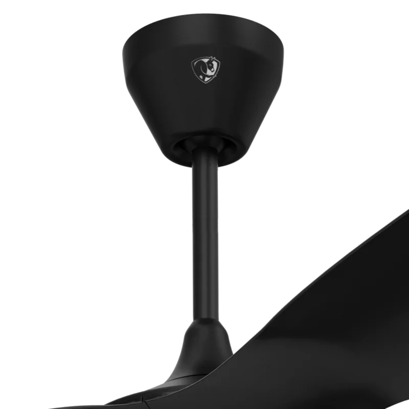 Haiku-L Indoor/Outdoor Downrod, Black