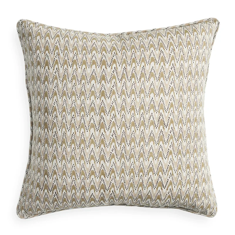 Hakone Shell Linen Cushion, 20" x 20"
