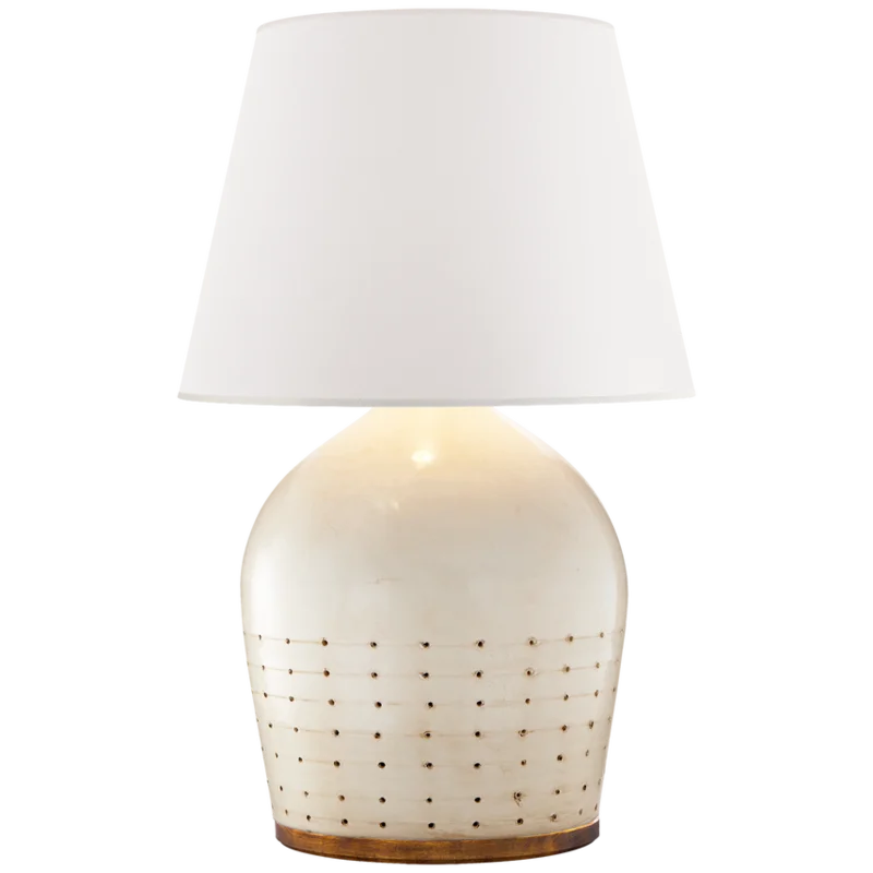 Halifax Small Table Lamp, Coconut