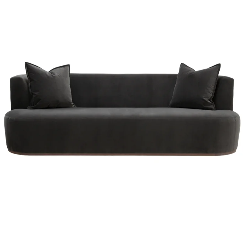Hamilton Sofa 110", Velvet Banks Charcoal