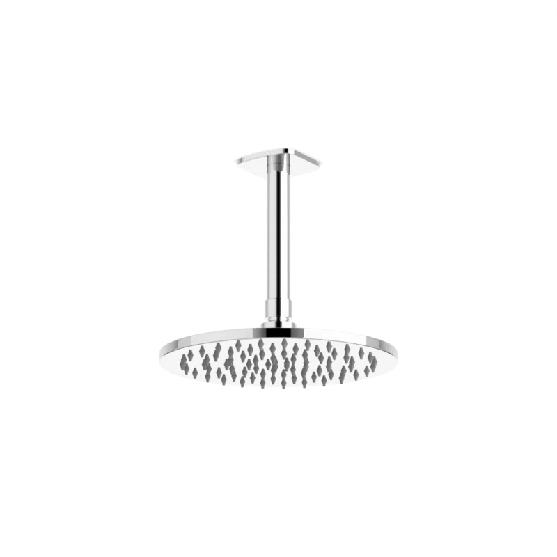 Harmony 8" Rain Shower Head on Ceiling Mount Arm