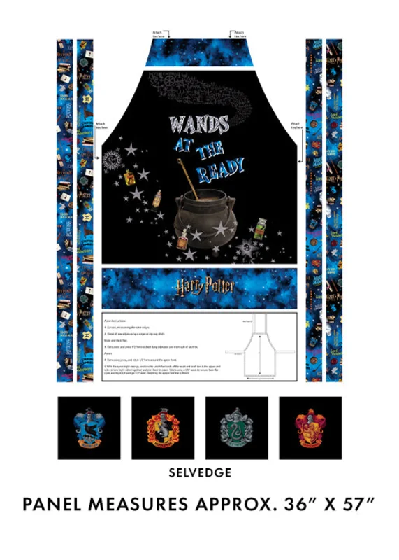 HARRY POTTER: Apron Panel