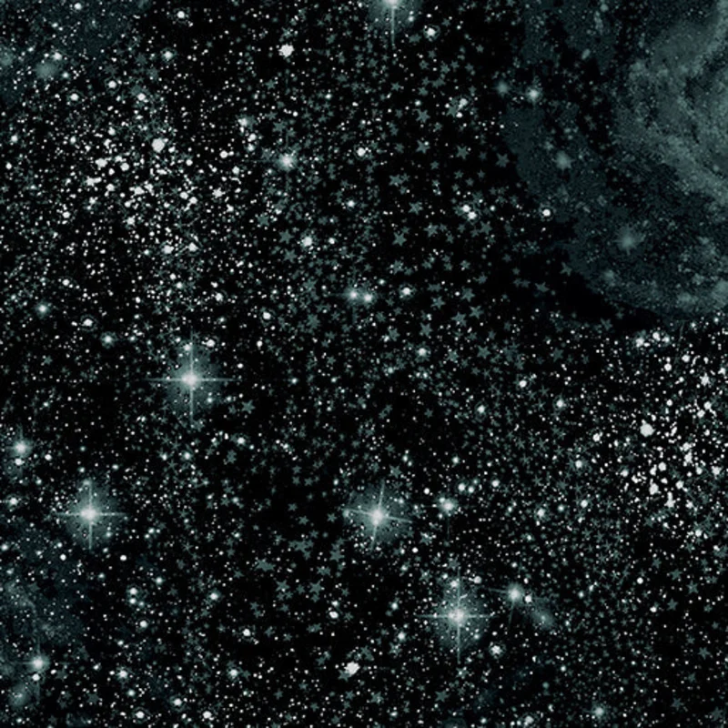 HARRY POTTER: Magic-Black/Charcoal (1/4 Yard)