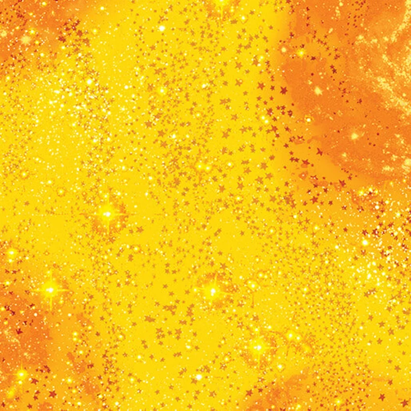HARRY POTTER: Magic-Yellow/Orange (1/4 Yard)