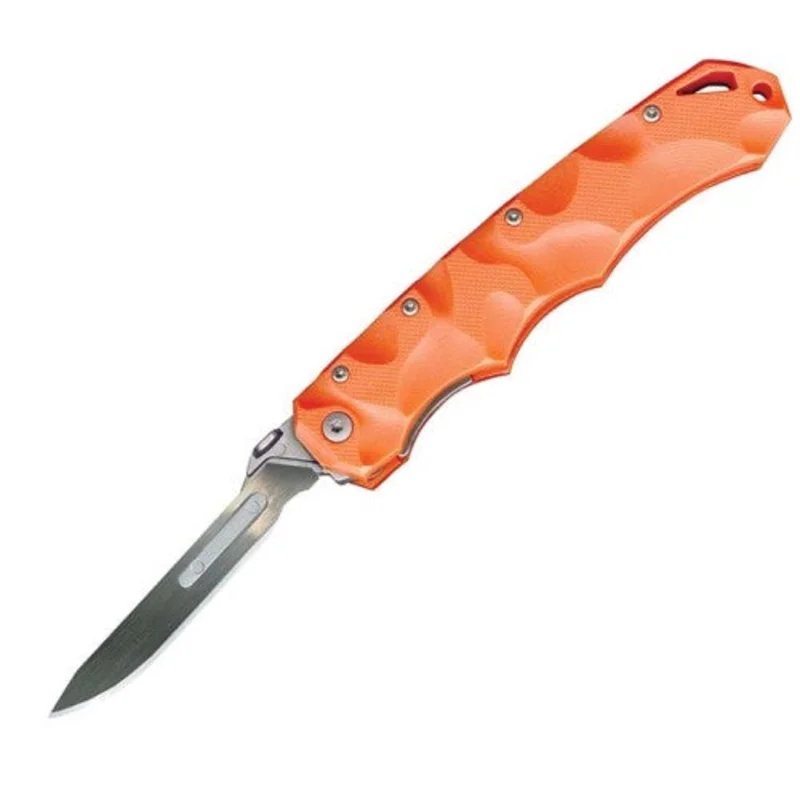 Havalon Piranta Stag Liner Lock Orange