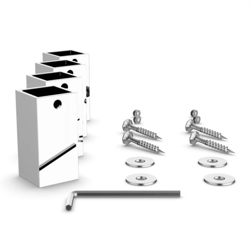 Heated Towel Rail Mounting Brackets and Hardware