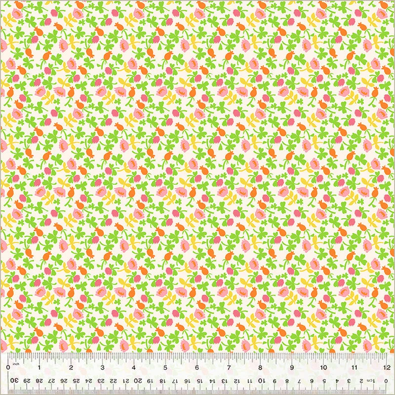 Heather Ross STUDIO EDIT: Calico-Pink (1/4 Yard)