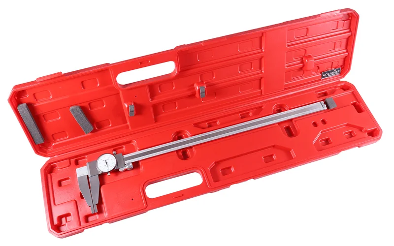 Heavy-Duty Dial Caliper, Stainless Steel