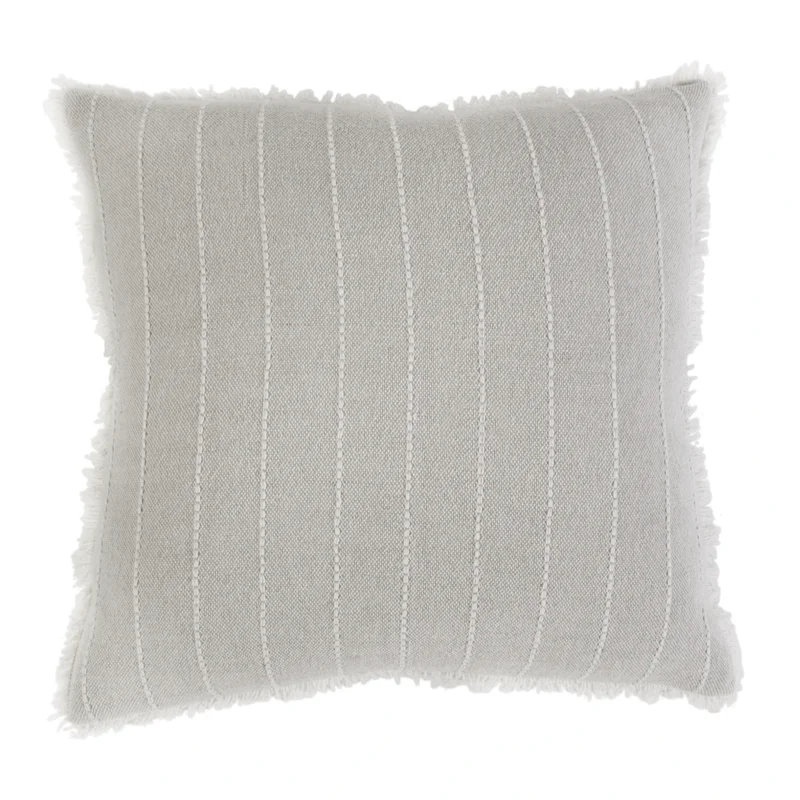 Henley Hand Woven Pillow, Oat