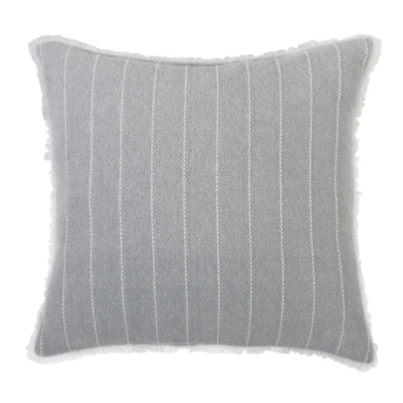 Henley Hand Woven Pillow, Sky