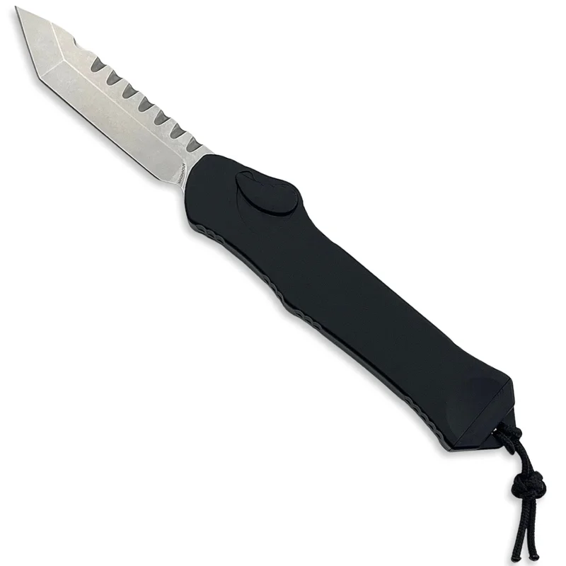 Heretic H006-2A - Hydra Tanto Stonewash Black