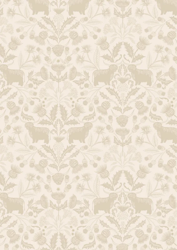 HIGHLANDS: Highlands-Cream (1/4 Yard)