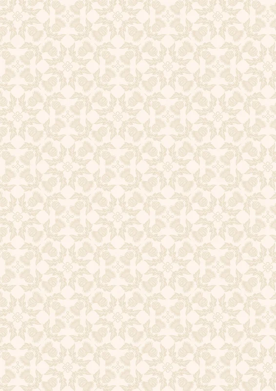 HIGHLANDS: Thistle-Light Cream (1/4 Yard)