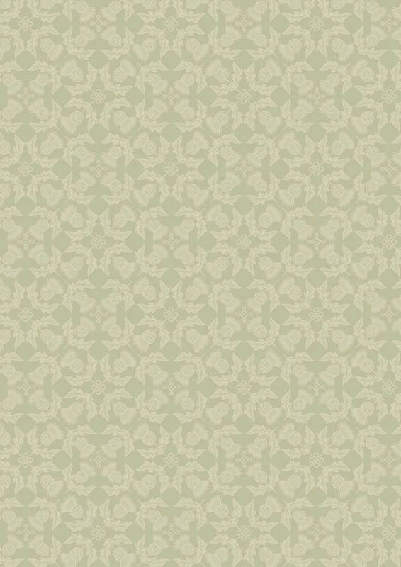 HIGHLANDS: Thistle-Sage Green (1/4 Yard)