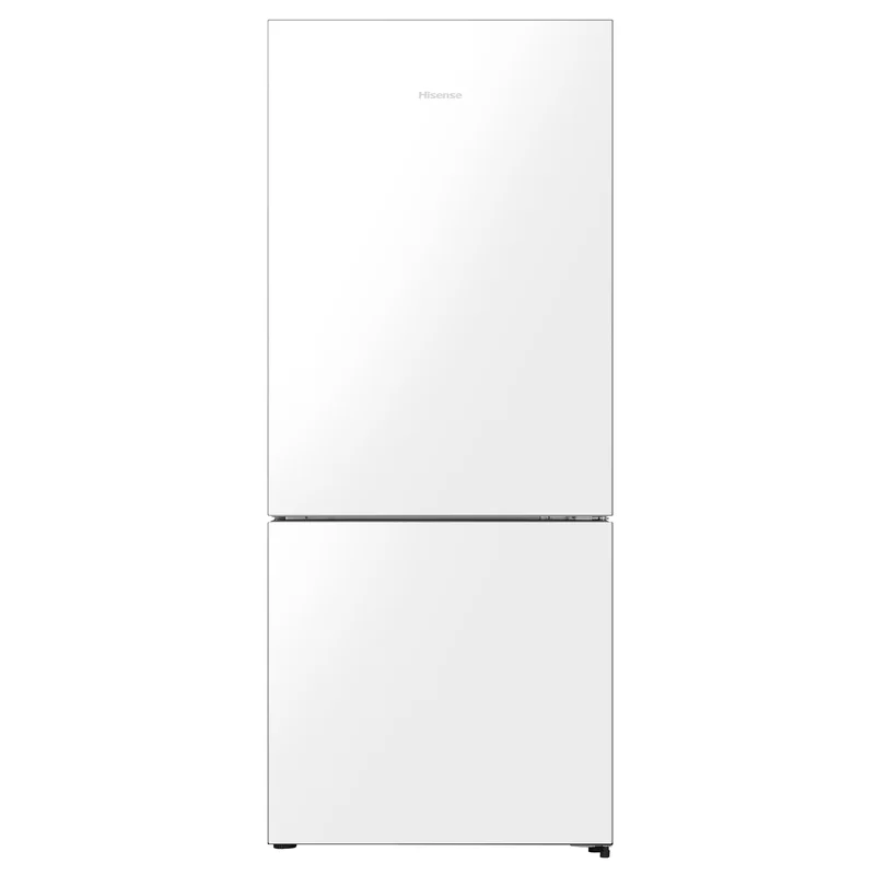 Hisense - 27.7 Inch 14.7 cu. ft Bottom Mount Refrigerator in White - RB15A2CWE White