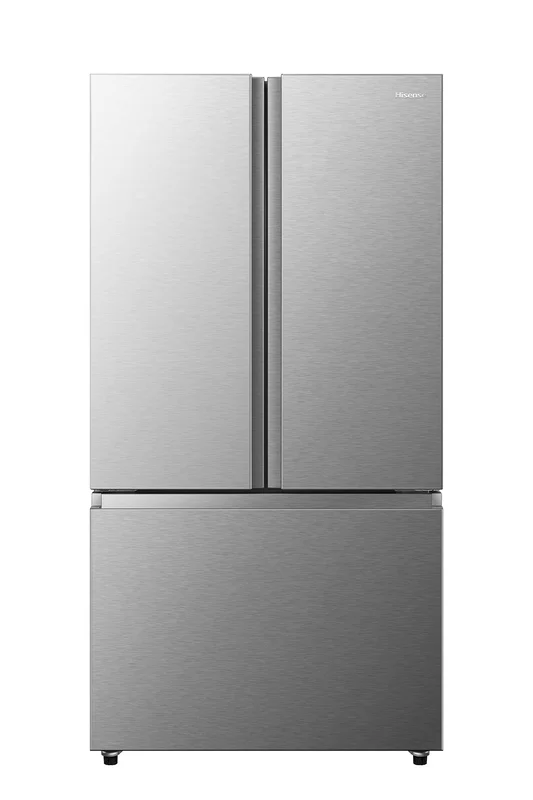 Hisense - 35.98 Inch 22.5 cu. ft French Door Refrigerator in Stainless - RF225A3CSE Stainless