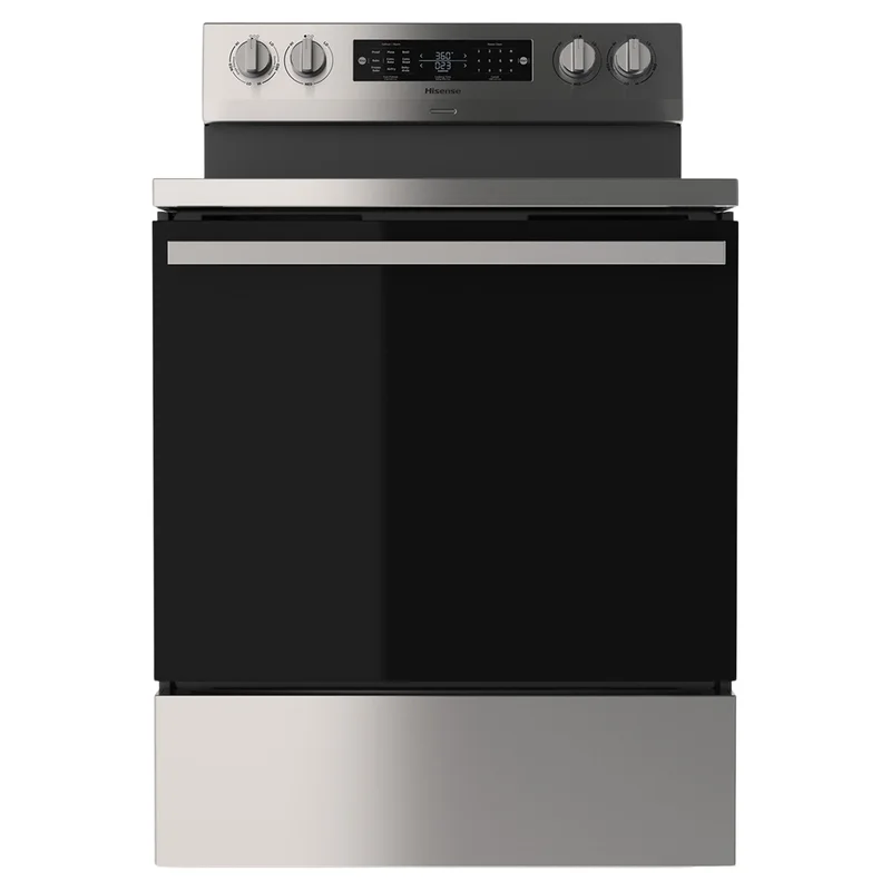 Hisense - 5.8 cu. ft  Electric Range in Stainless - HBE3502CAS Stainless