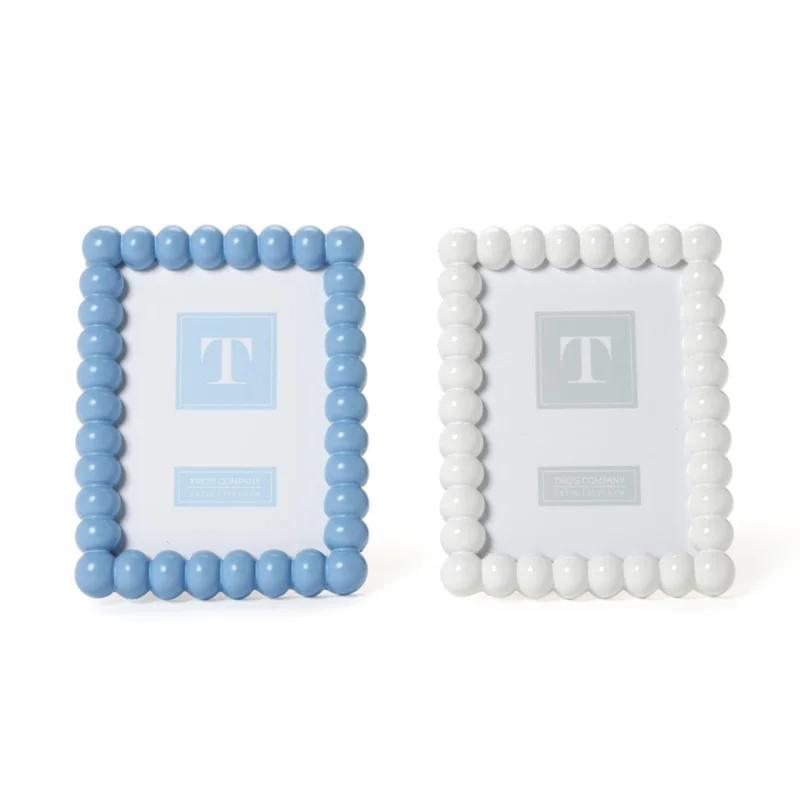 Hobnail 5" x 7" Photo Frame, 2 Colours, Sold Separately Blue