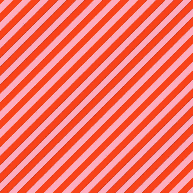 HOLLY JOLLY: Vintage Stripe-Lollipop (1/4 Yard)