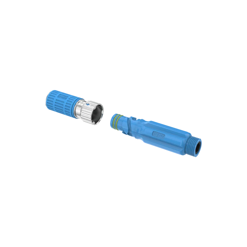 Hose Adapter Quick Connect Kit Aquor Blue