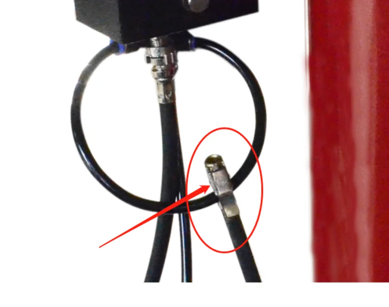 Hose and duck head plastic cover (shipping included)