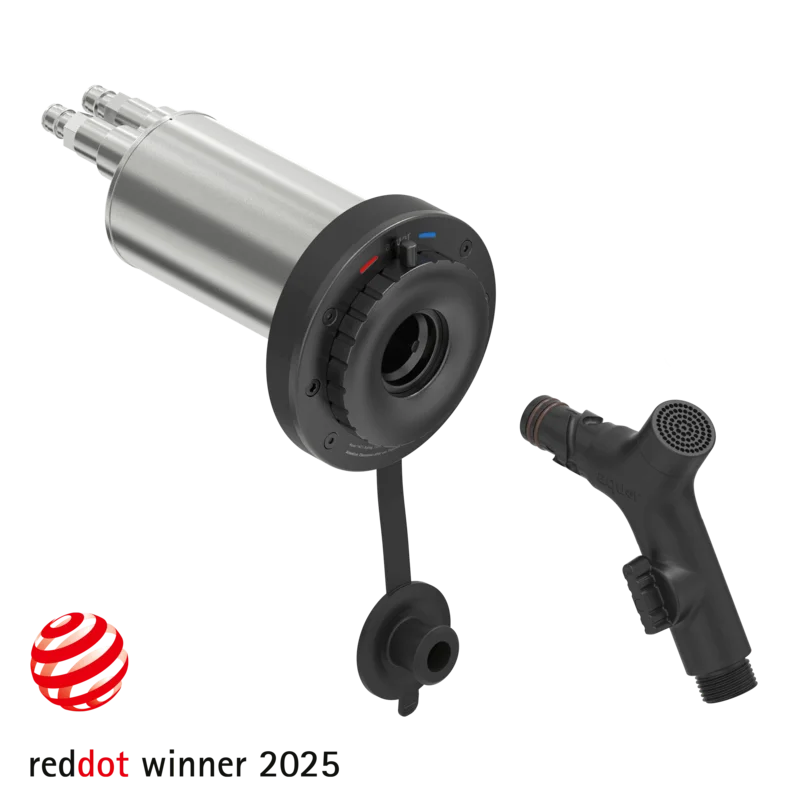 Hot+Cold Hydrant - Matte Black Stainless