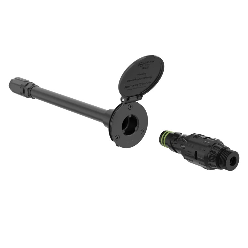 House Hydrant V1+ - Matte Black Stainless