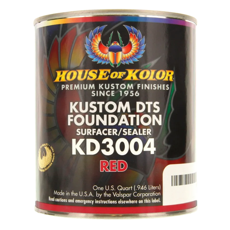 HOUSE OF KOLOR RED SURFACER/SEALER - QUART - KD3004.Q01