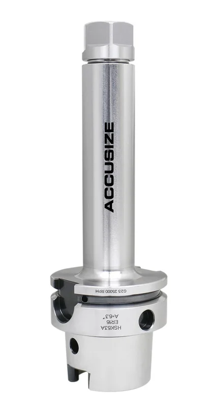 HSK63A- ER Collet Chuck Balancing to Grade G2.5/25,000RPM