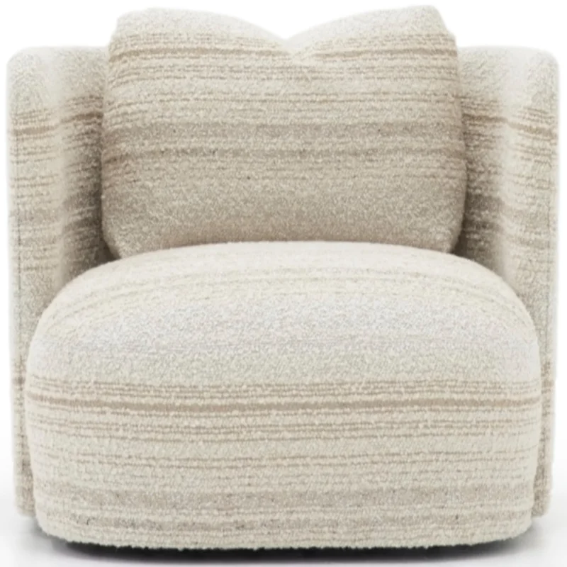 Hudson Swivel Club Chair, Adena Mineral