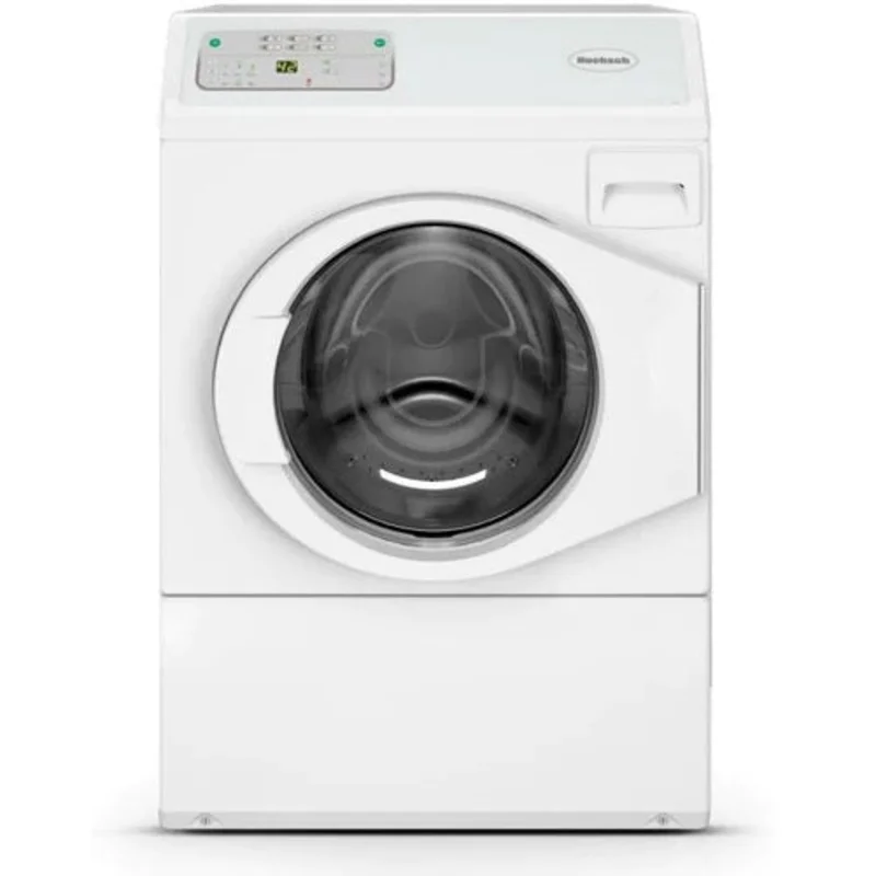 Huebsch - 3.42 cu. Ft Commercial Front Load Washer in White - YFNE5BJP115CW01 White