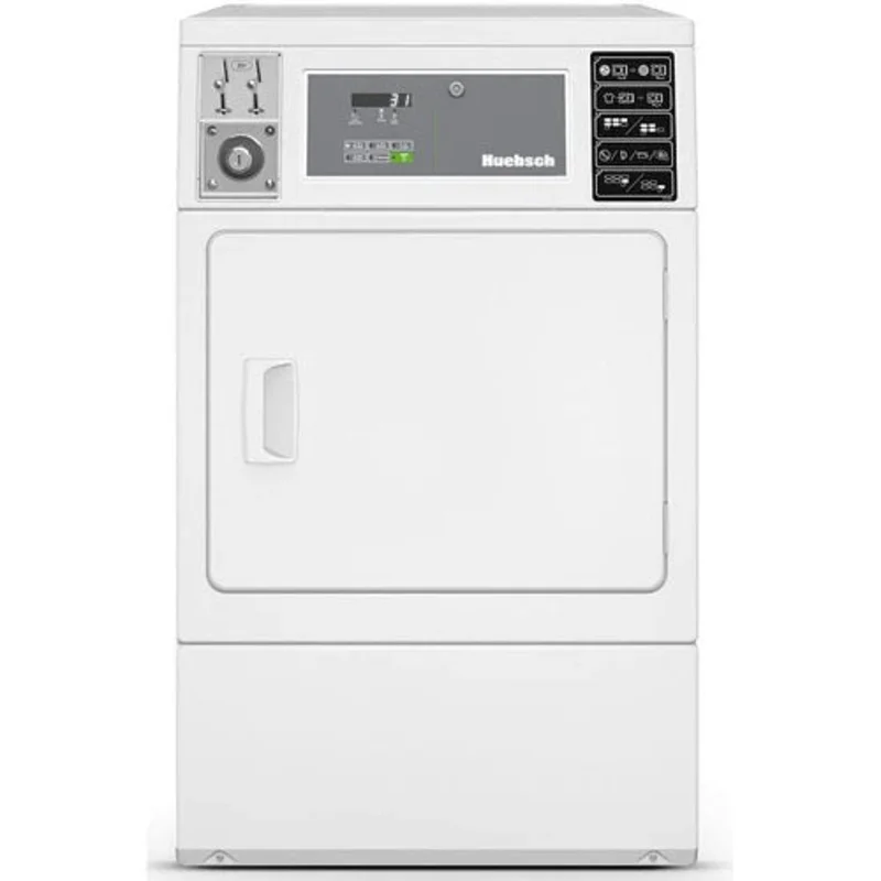 Huebsch - 7 cu. Ft Commercial Electric Dryer in White - HDENXAGS176CW01 White