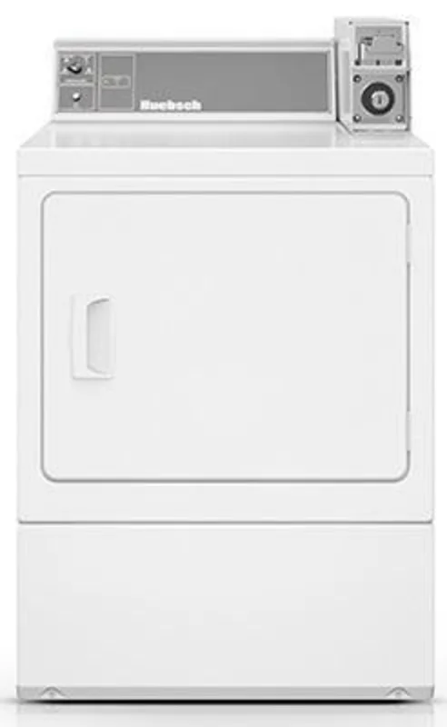 Huebsch - 7 cu. Ft Commercial Electric Dryer in White - HDESXRGS173CW01 White