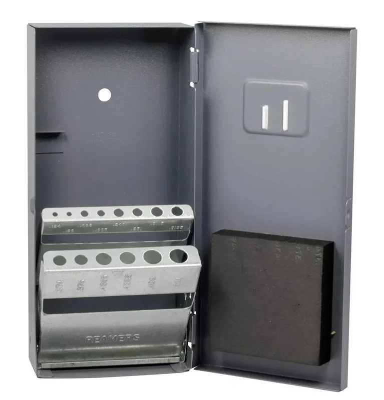 HUOT Steel Box .124" to.126"to .499" to.501" by 16ths Reamers Cutting Tool Index, 0001-2100
