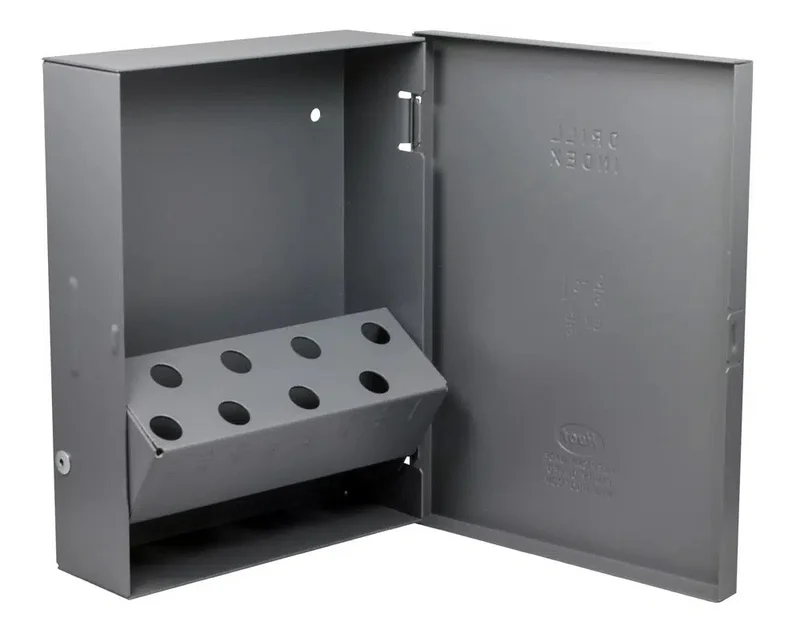 HUOT Steel Box 9/16" to 1" by 16ths Silver & Deming Drills Cutting Tool Index, 0001-0760