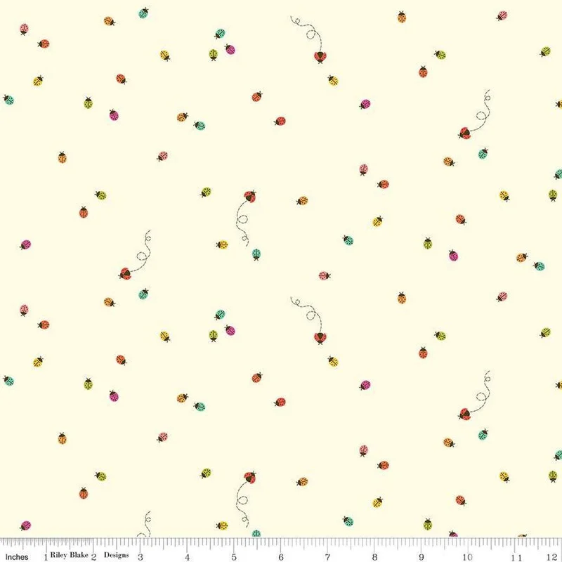 Hush Hush 5: Little Ladies-Multi (1/4 Yard)